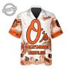 Custom Name Baltimore Orioles Sunset Surf Hawaiian Shirt And Shorts insporttime 2