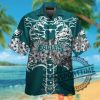 Backbone Hibiscus Philadelphia Eagles Hawaiian Shirt And Shorts insporttime 1 1
