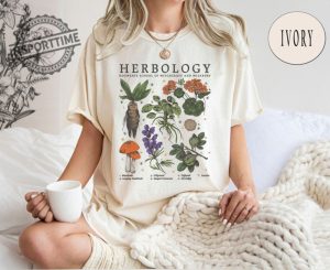 Herbology Comfort Colors Plants Shirt Magical Herbs Shirt Botanical Shirt Plant Lover Shirt Gardening Shirt Shirt For Plant Lover insporttime 1