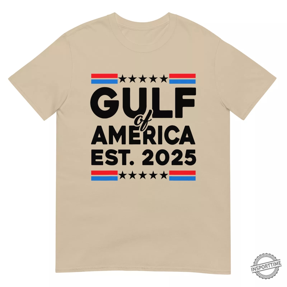 Gulf Of Us America Gulf Of Mexico 2025 Tshirt 3 Gulf of US America - Gulf of Mexico 2025 T-Shirt