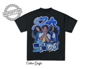 Sza Bootleg Shirt Black Vintage Rap Hip Hop Tee Sza Merch Oversized Heavy Cotton Tee Sza Bootleg T Shirt Vintage Graphic Tee Sos Merch insporttime 1