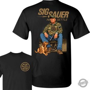 Sig Sauer Trump Hunting 2Sided Tshirt Bold Statement For Gun Enthusiasts insporttime 1 1