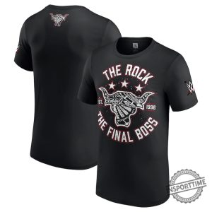 Wwe The Rock Final Boss Brahma Tshirt insporttime 1