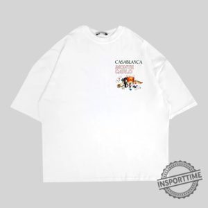 Casablanca Monte Carlo Oversize Unisex Premium Tshirt High Quality Printed 100 Cotton Designer Tshirt Vintage insporttime 1