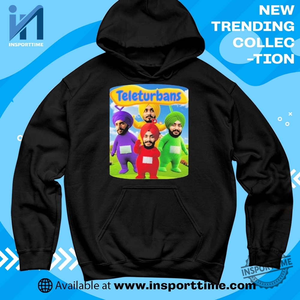 Teletubbies Teleturbans Tshirt Fun Parody Graphic Tee 6 Teletubbies Teleturbans Tshirt Fun Parody Graphic Tee insporttime 3