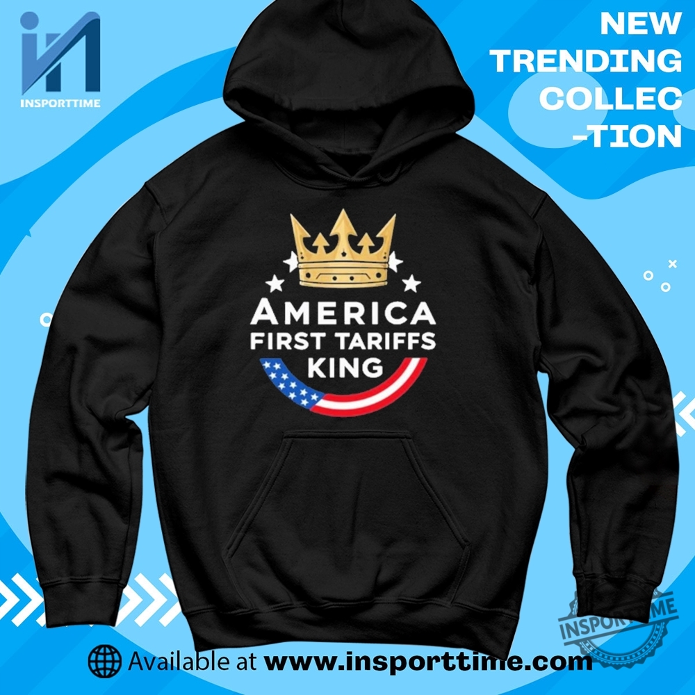 America First Tariffs King 2025 Shirt Political Statement Tee Patriotic Protariff Election Year Tshirt 6 Become Untariffable Penguin Shirt – Anti-Tariff Protest Tee | Funny Political Statement T-Shirt | Trade Policy Humor Shirt
