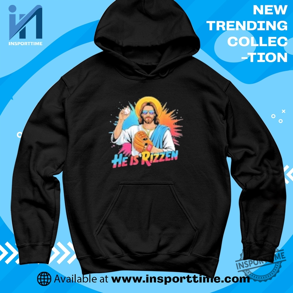 He Is Rizzen Easter Shirt Baseball Jesus Funny Kids Tee 6 He Is Rizzen Easter Shirt – Baseball Jesus Funny Kids Tee