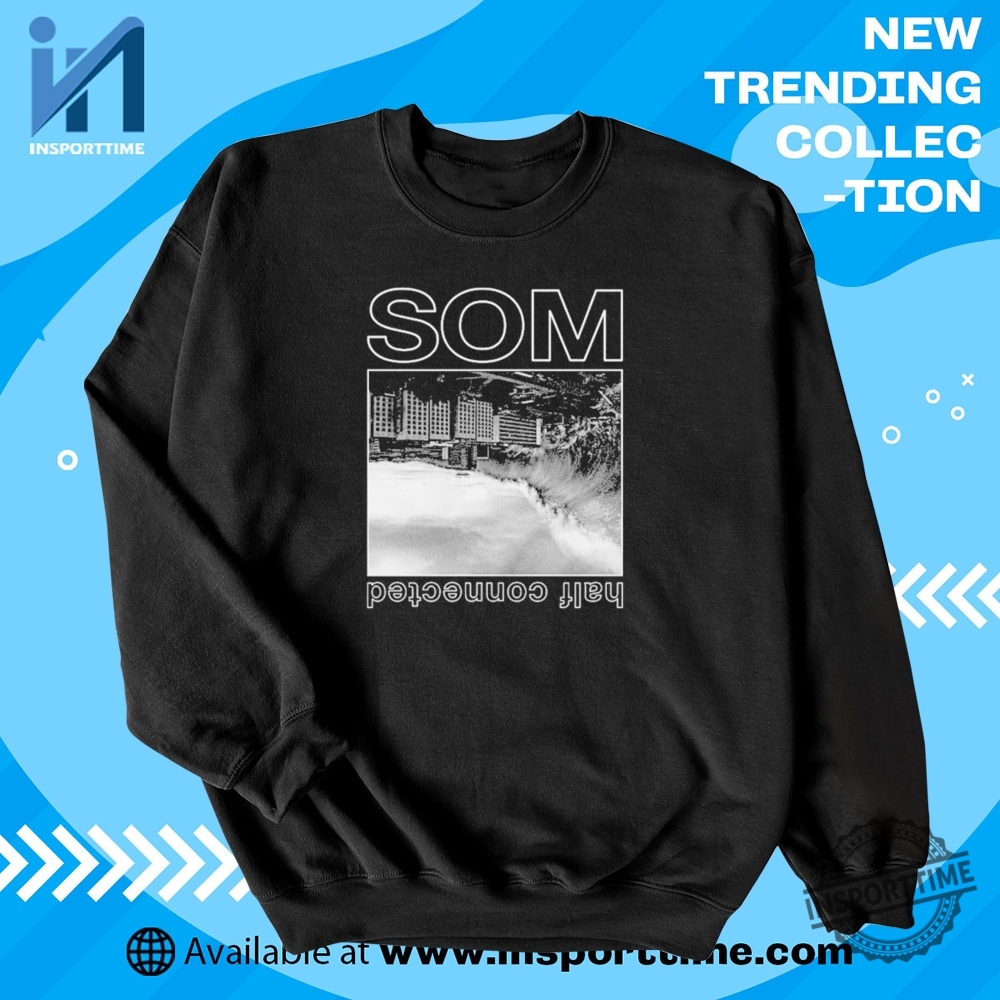 Som Half Connected Tshirt Abstract Conceptual Art Graphic Tee 5 Som Half Connected T-Shirt – Abstract Conceptual Art Graphic Tee