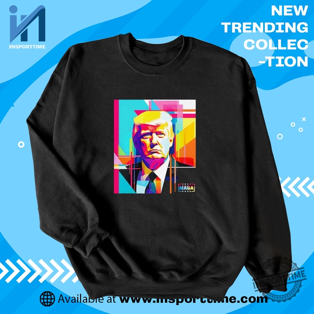 Trump The Don Tshirt Unique Abstract Expression Graphic 5 Trump The Don T-Shirt – Unique Abstract Expression Graphic