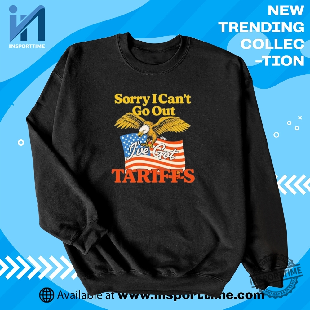 Eagle Sorry I Cant Go Out Ive Got Tariffs Usa Flag Shirt 5 Fire Nico Dallas Mavericks T-Shirt – Bold Fan Statement Tee