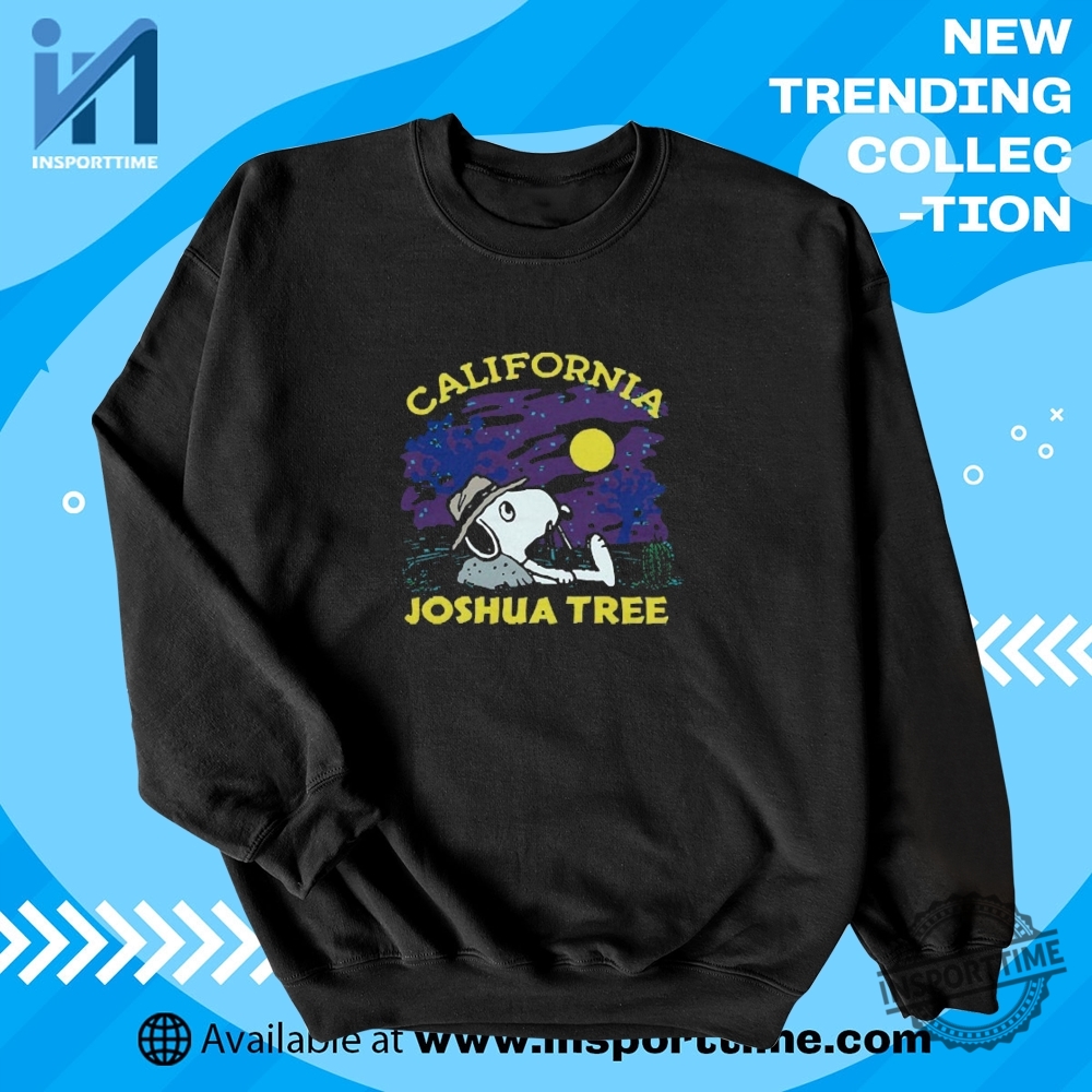 Peanuts Snoopy X Joshua Tree Tshirt Limited Edition National Park Tee 5 Peanuts Snoopy x Joshua Tree T-Shirt – Limited Edition National Park Tee