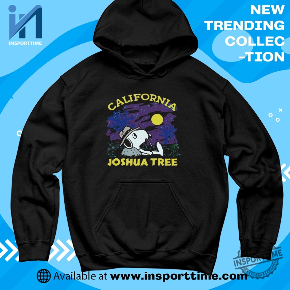 Peanuts Snoopy X Joshua Tree Tshirt Limited Edition National Park Tee 6 Peanuts Snoopy x Joshua Tree T-Shirt – Limited Edition National Park Tee