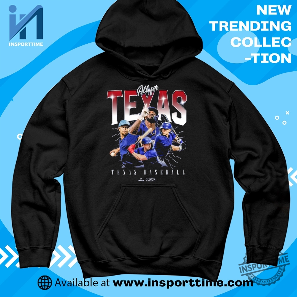 Official All For Texas Mlb Pa Texas Rangers Baseball Graphic Tshirt 6 Official John Cena WrestleMania 41 Las Vegas Topps Now x WWE 4 20 2025 t-shirt