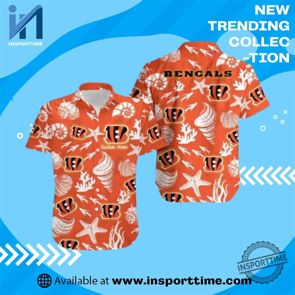 "Ultimate Fan Gear: MLB and WWE T-Shirts Every Devotee Needs" 9 Cincinnati Bengals Hawaiian Shirt Tropical Nfl Fan Gear