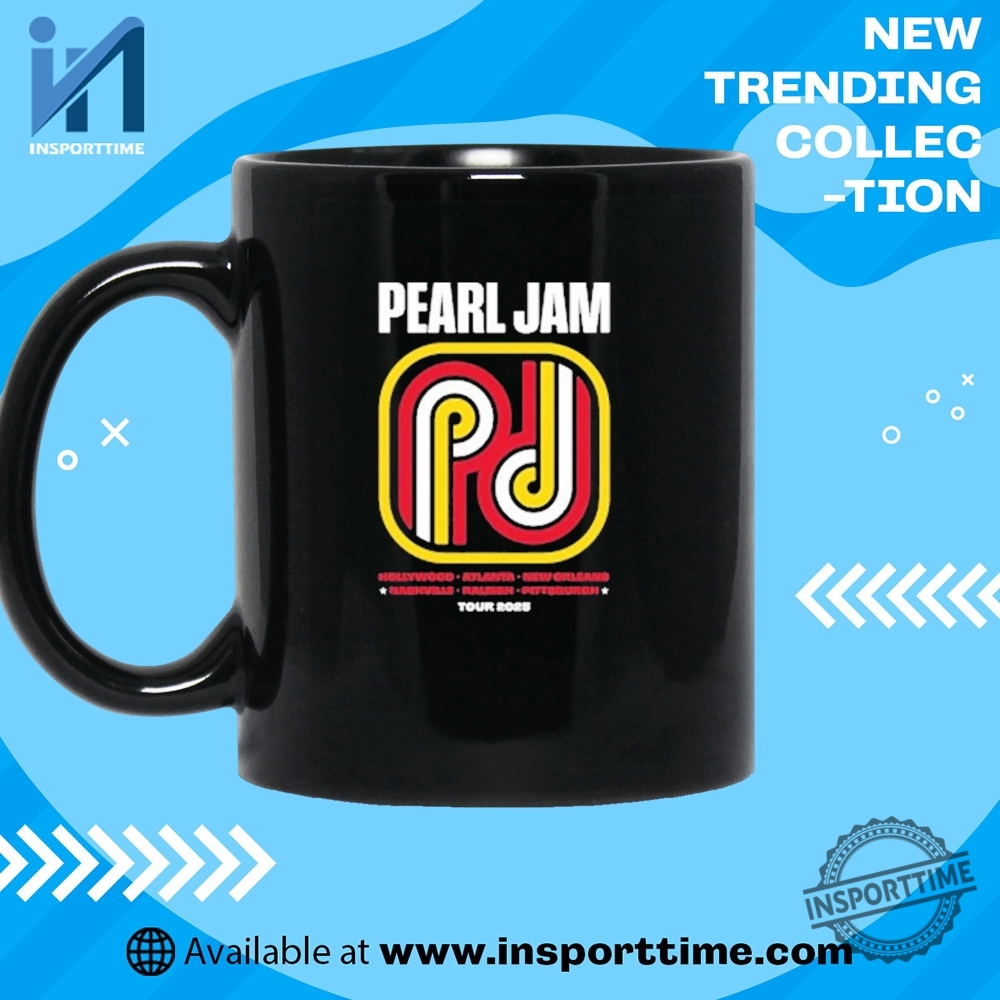 Pearl Jam Dark Matter Tour 2025 Tshirt Triple Stripes Rock Band Tee 7 Pearl Jam Dark Matter Tour 2025 T-Shirt – Triple Stripes Rock Band Tee
