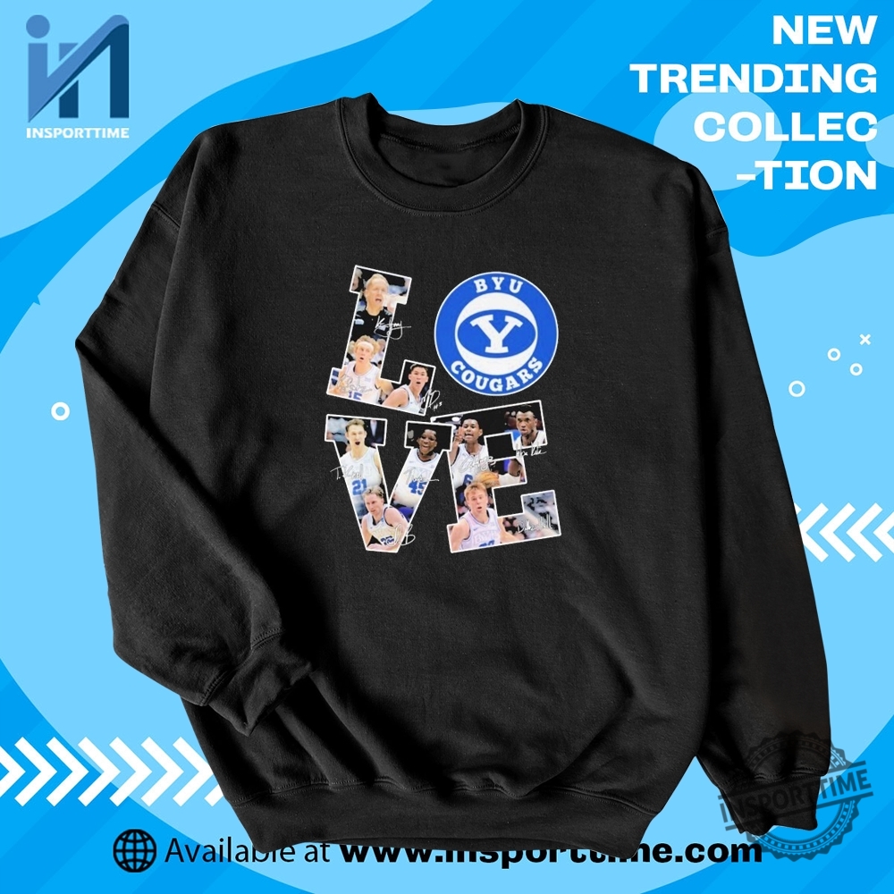 Byu Cougars Love Signatures Tshirt Signature Design For Byu Fans Alumni Shirt 5 BYU Cougars Love Signatures T-Shirt – Signature Design for BYU Fans, Alumni Shirt